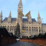 Rathausplatz Aufbau Wiener Christkindlmarkt