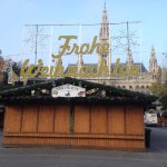 Rathausplatz Aufbau Wiener Christkindlmarkt