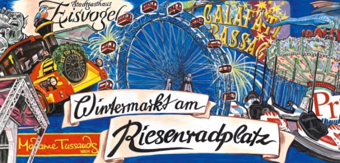 Prater Wintermarkt am Riesenradplatz