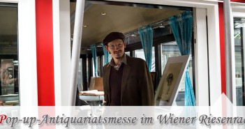 Pop-up-Antiquariatsmesse im Wiener Riesenrad