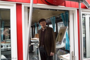 Pop-up-Antiquariatsmesse im Wiener Riesenrad