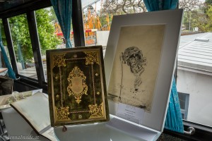 Pop-up-Antiquariatsmesse im Wiener Riesenrad