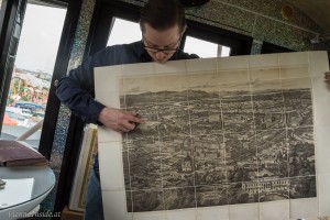 Pop-up-Antiquariatsmesse im Wiener Riesenrad