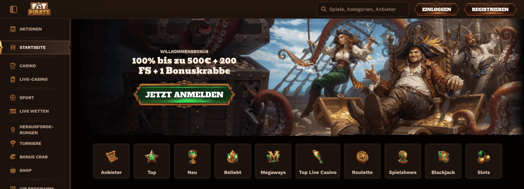 FatPirat Online Casino