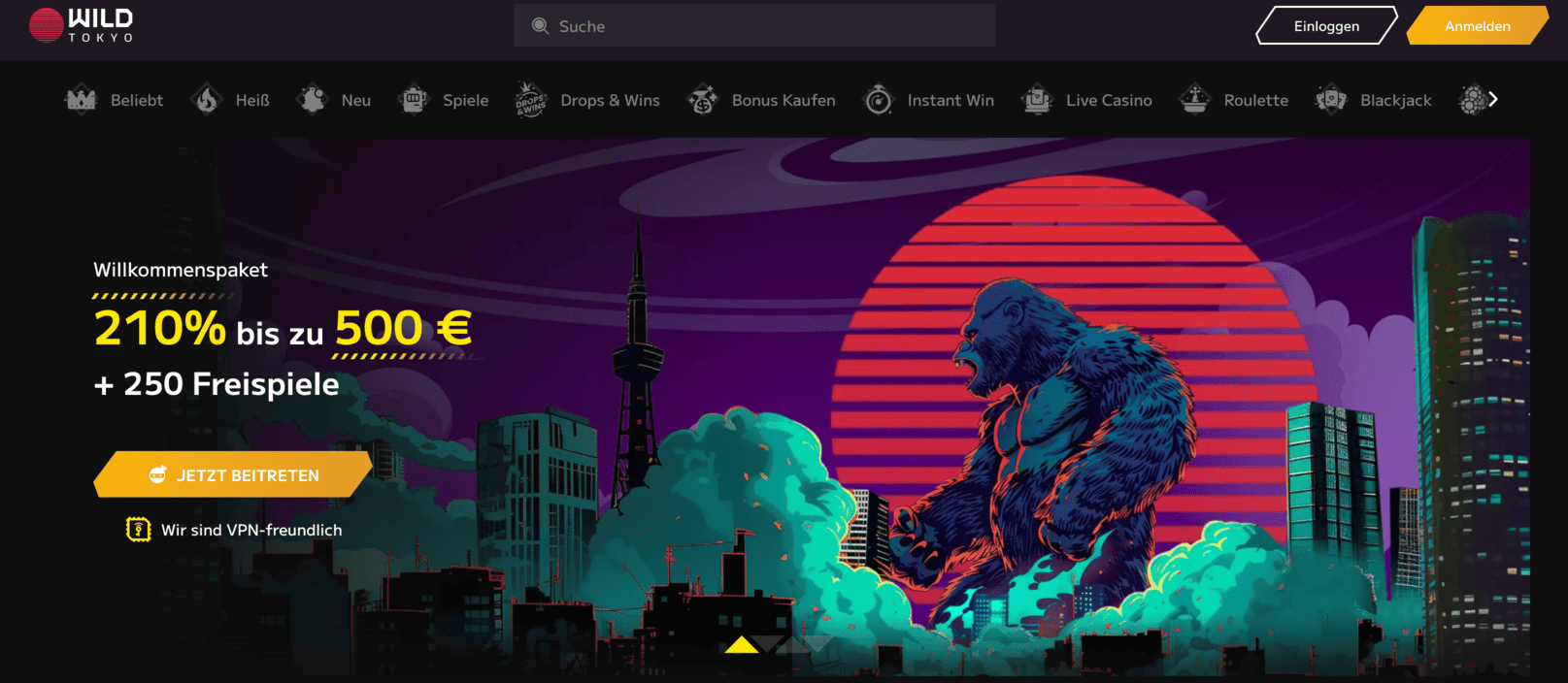 WildTokyo Online Casino