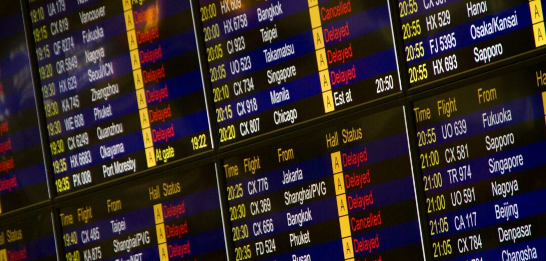 Flugverspätung - Ihre Rechte als Passagier